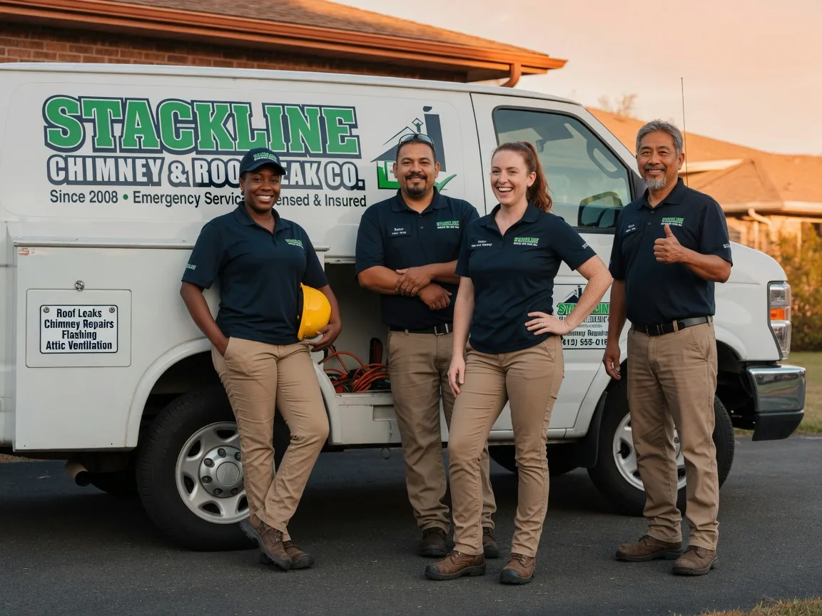 Chimney flashing repair company in Emmet, NE